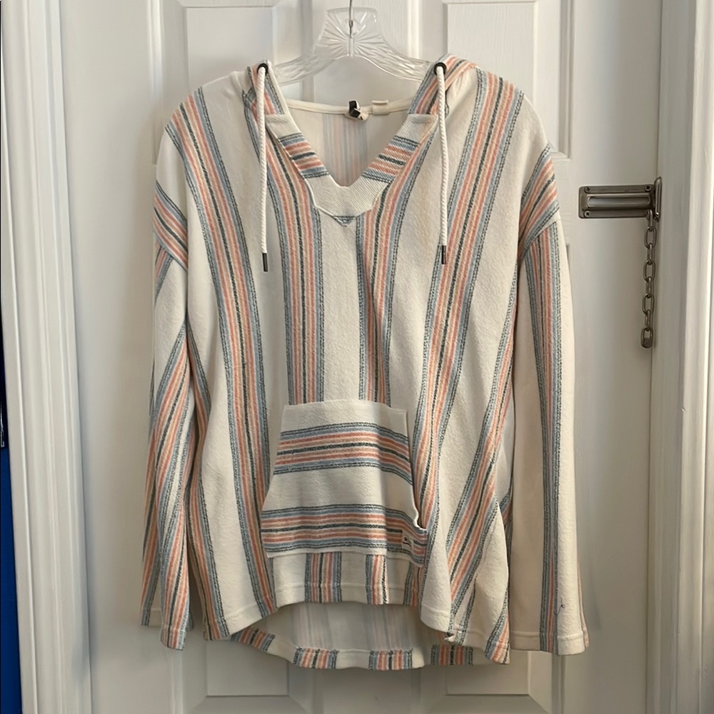 Roxy Multicolor Striped Hoodie